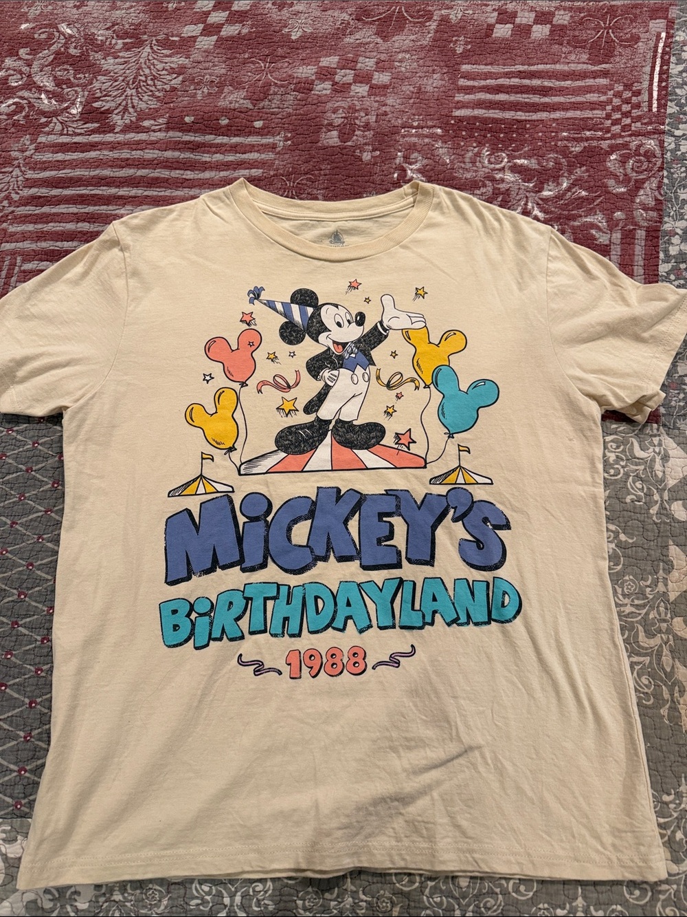 Mickey's Birthdayland 1988 
 Tshirt